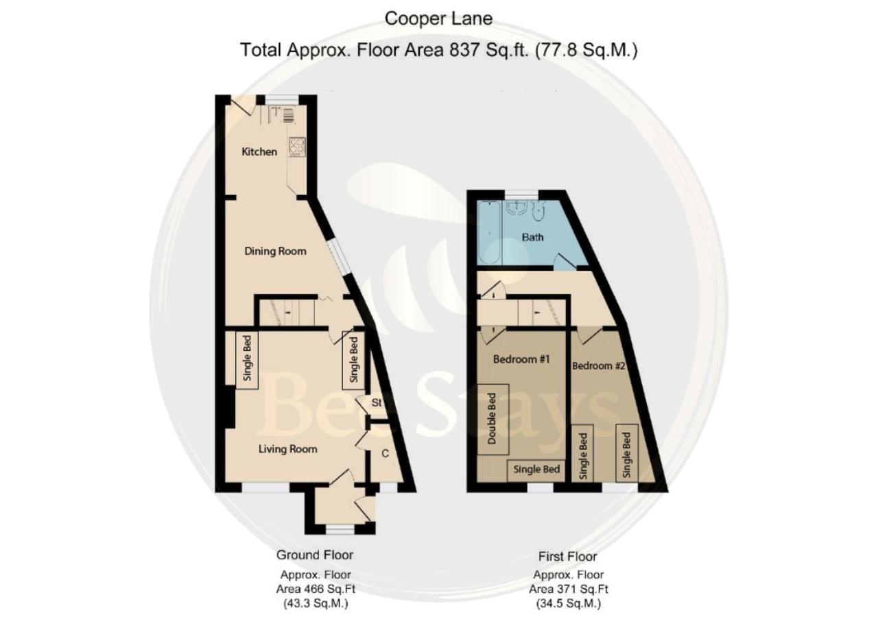 Bee Stays - Cooper House Haydock Exterior foto